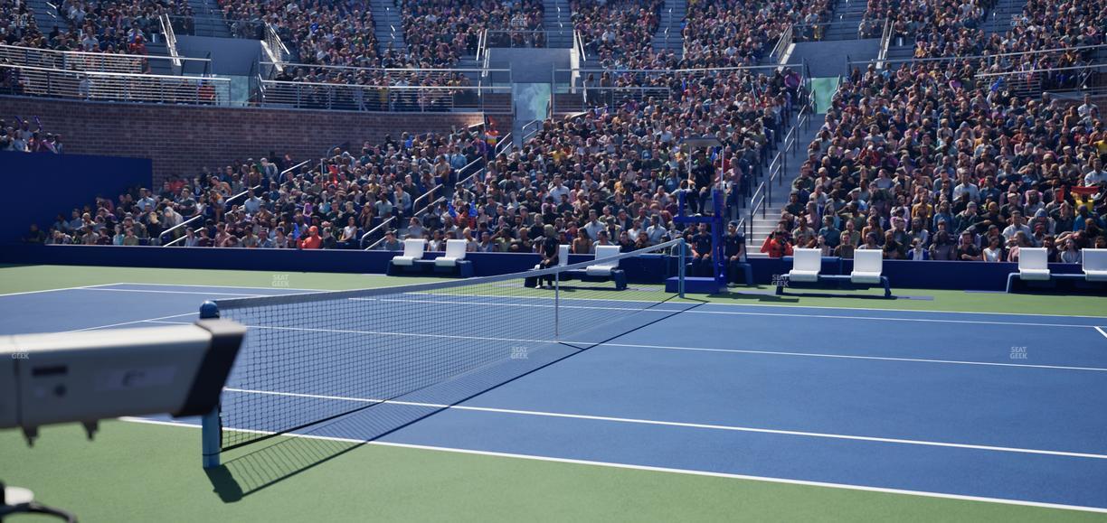 Grandstand at the Billie Jean King Tennis Center - Section 17 Seat View