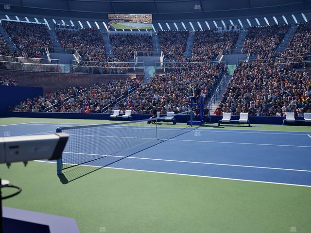 Grandstand at the Billie Jean King Tennis Center - Section 17 Seat View Grandstand at the Billie Jean King Tennis Center - Section 17 Seat View