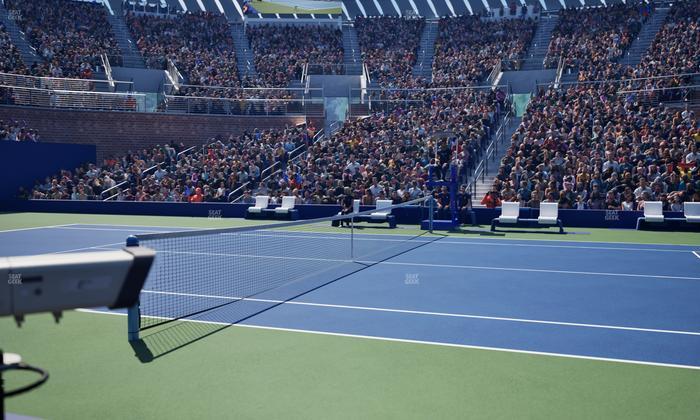 Grandstand at the Billie Jean King Tennis Center - Section 17 Seat View