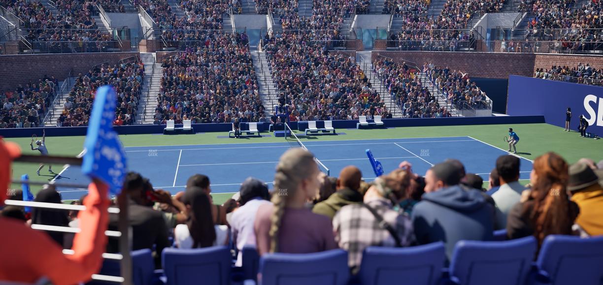 Grandstand at the Billie Jean King Tennis Center - Section 18 A Seat View