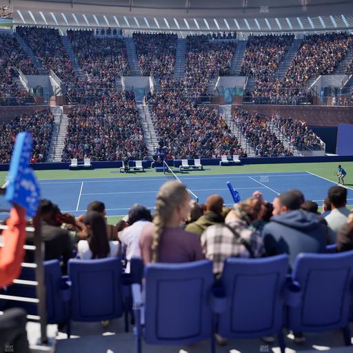 Grandstand at the Billie Jean King Tennis Center - Section 18 A Seat View