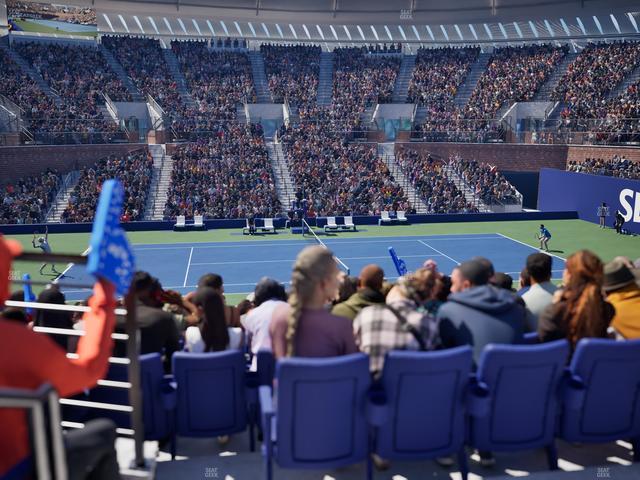 Grandstand at the Billie Jean King Tennis Center - Section 18 A Seat View Grandstand at the Billie Jean King Tennis Center - Section 18 A Seat View
