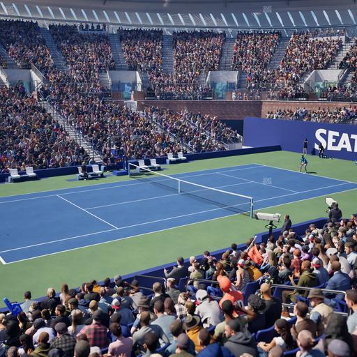 Grandstand at the Billie Jean King Tennis Center - Section 19 A Seat View