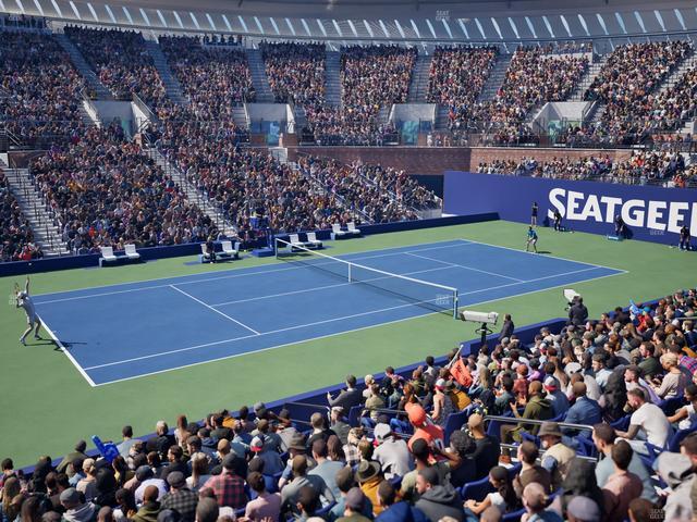 Grandstand at the Billie Jean King Tennis Center - Section 19 A Seat View Grandstand at the Billie Jean King Tennis Center - Section 19 A Seat View