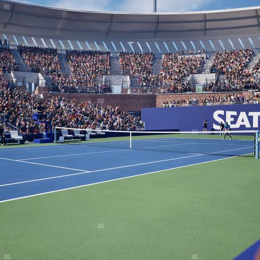 Grandstand at the Billie Jean King Tennis Center - Section 19 Seat View