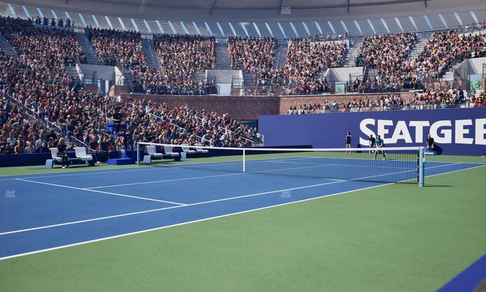 Grandstand at the Billie Jean King Tennis Center - Section 19 Seat View