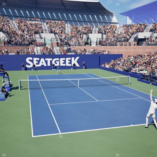 Grandstand at the Billie Jean King Tennis Center - Section 2 Seat View