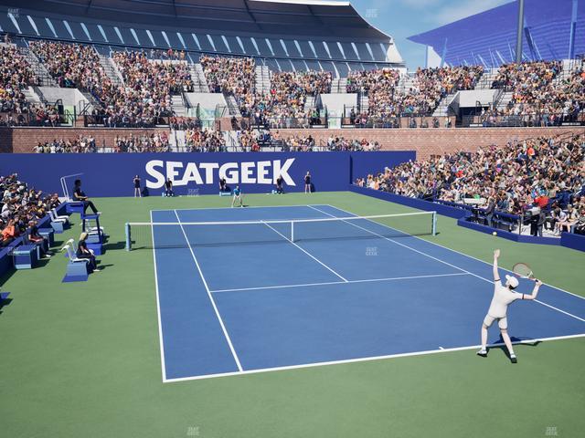 Grandstand at the Billie Jean King Tennis Center - Section 2 Seat View Grandstand at the Billie Jean King Tennis Center - Section 2 Seat View