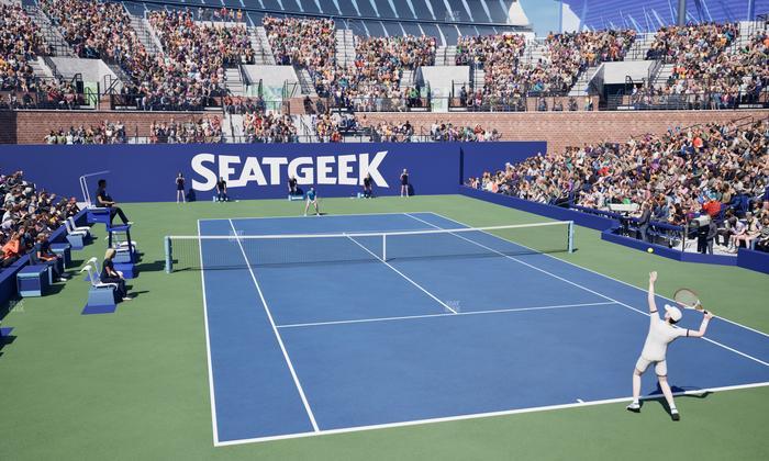 Grandstand at the Billie Jean King Tennis Center - Section 2 Seat View