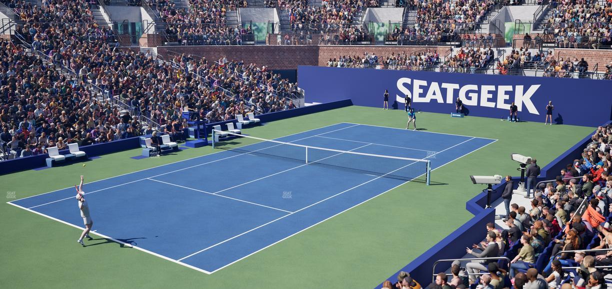 Grandstand at the Billie Jean King Tennis Center - Section 20 A Seat View