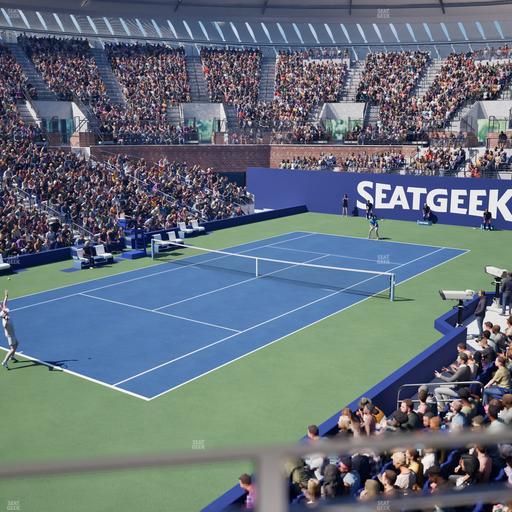 Grandstand at the Billie Jean King Tennis Center - Section 20 A Seat View