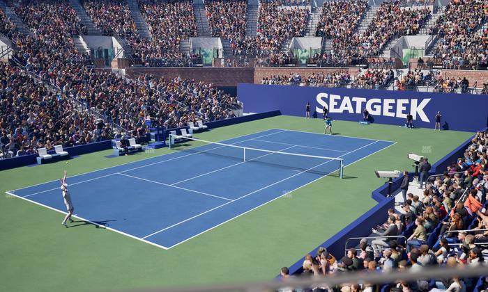 Grandstand at the Billie Jean King Tennis Center - Section 20 A Seat View
