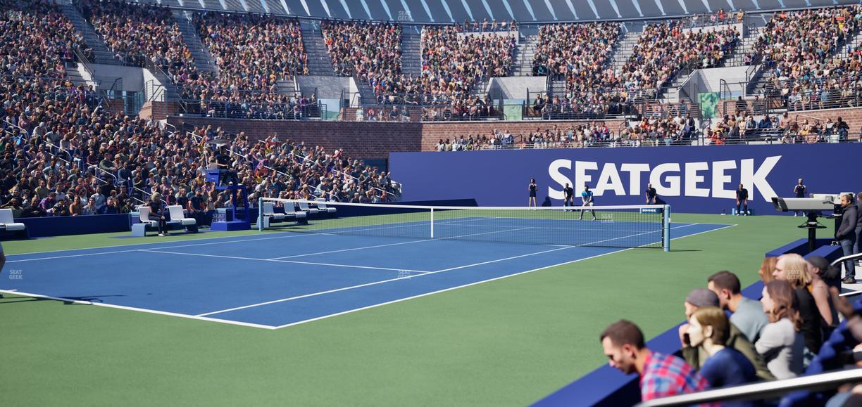Grandstand at the Billie Jean King Tennis Center - Section 20 Seat View