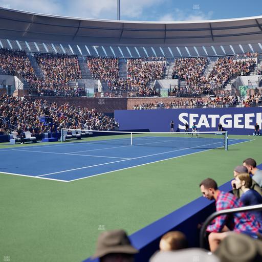 Grandstand at the Billie Jean King Tennis Center - Section 20 Seat View