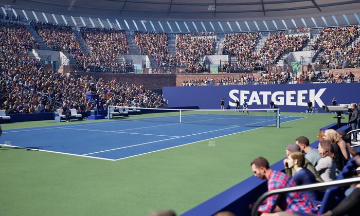 Grandstand at the Billie Jean King Tennis Center - Section 20 Seat View