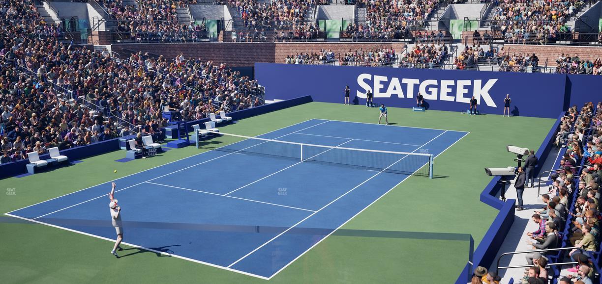 Grandstand at the Billie Jean King Tennis Center - Section 21 A Seat View