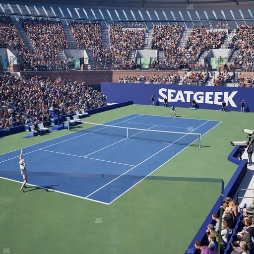 Grandstand at the Billie Jean King Tennis Center - Section 21 A Seat View