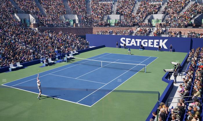 Grandstand at the Billie Jean King Tennis Center - Section 21 A Seat View