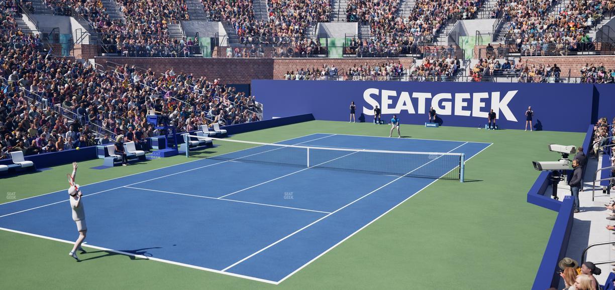 Grandstand at the Billie Jean King Tennis Center - Section 21 Seat View