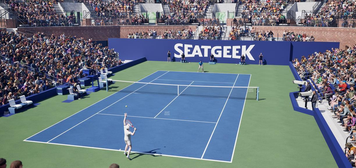 Grandstand at the Billie Jean King Tennis Center - Section 22 A Seat View