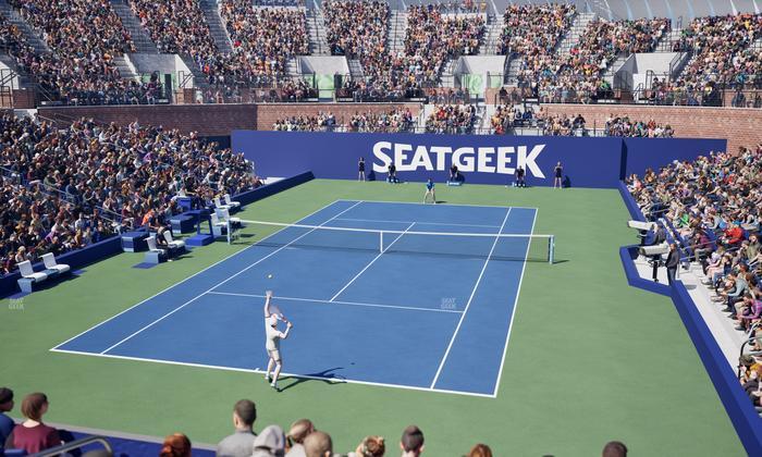 Grandstand at the Billie Jean King Tennis Center - Section 22 A Seat View