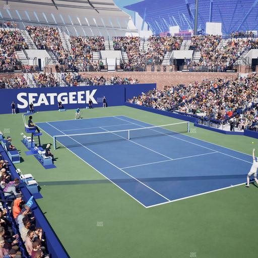 Grandstand at the Billie Jean King Tennis Center - Section 3 A Seat View