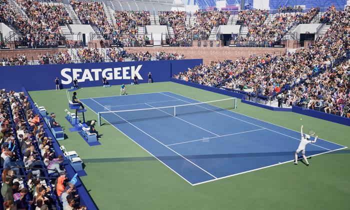 Grandstand at the Billie Jean King Tennis Center - Section 3 A Seat View