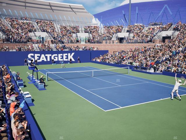Grandstand at the Billie Jean King Tennis Center - Section 3 Seat View Grandstand at the Billie Jean King Tennis Center - Section 3 Seat View