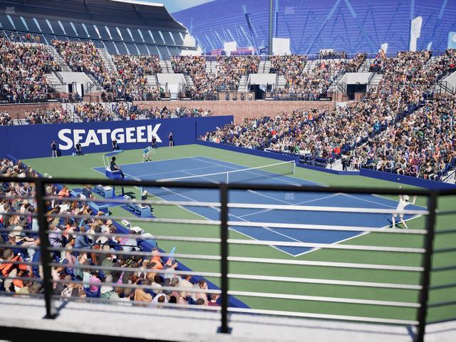 Grandstand at the Billie Jean King Tennis Center - Section 4 A Seat View Grandstand at the Billie Jean King Tennis Center - Section 4 A Seat View
