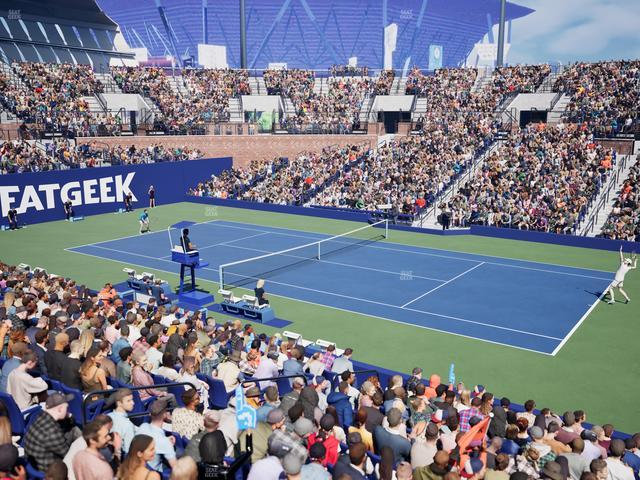 Grandstand at the Billie Jean King Tennis Center - Section 5 A Seat View Grandstand at the Billie Jean King Tennis Center - Section 5 A Seat View