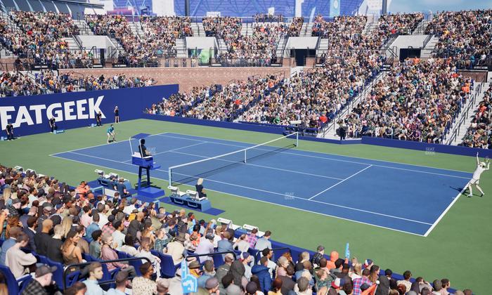 Grandstand at the Billie Jean King Tennis Center - Section 5 A Seat View