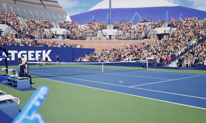 Grandstand at the Billie Jean King Tennis Center - Section 5 Seat View