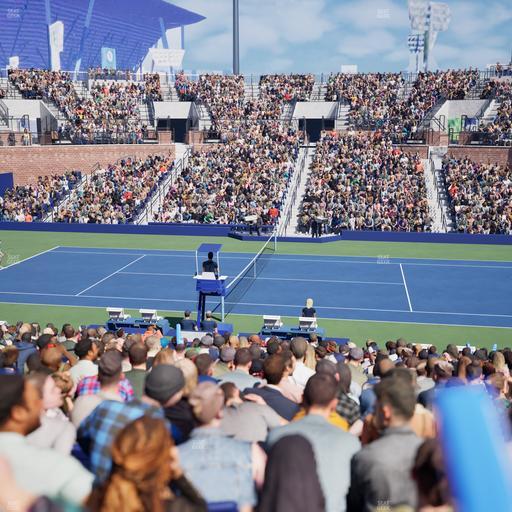 Grandstand at the Billie Jean King Tennis Center - Section 6 A Seat View