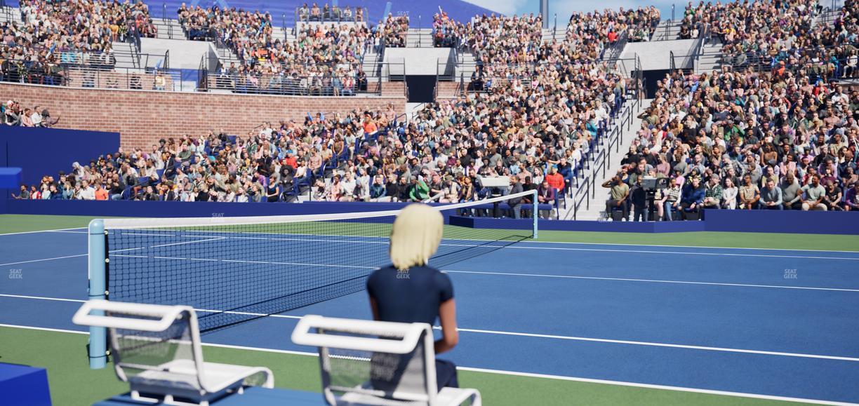 Grandstand at the Billie Jean King Tennis Center - Section 6 Seat View
