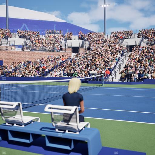 Grandstand at the Billie Jean King Tennis Center - Section 6 Seat View