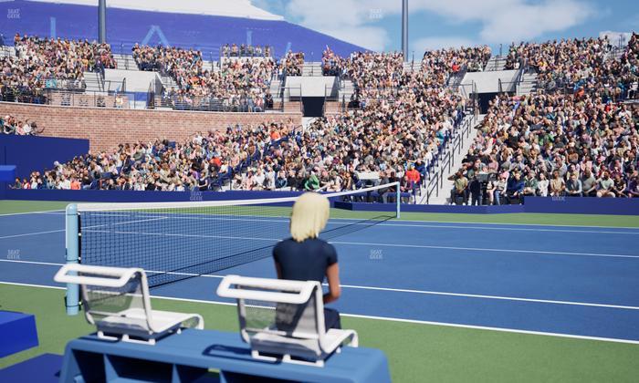 Grandstand at the Billie Jean King Tennis Center - Section 6 Seat View