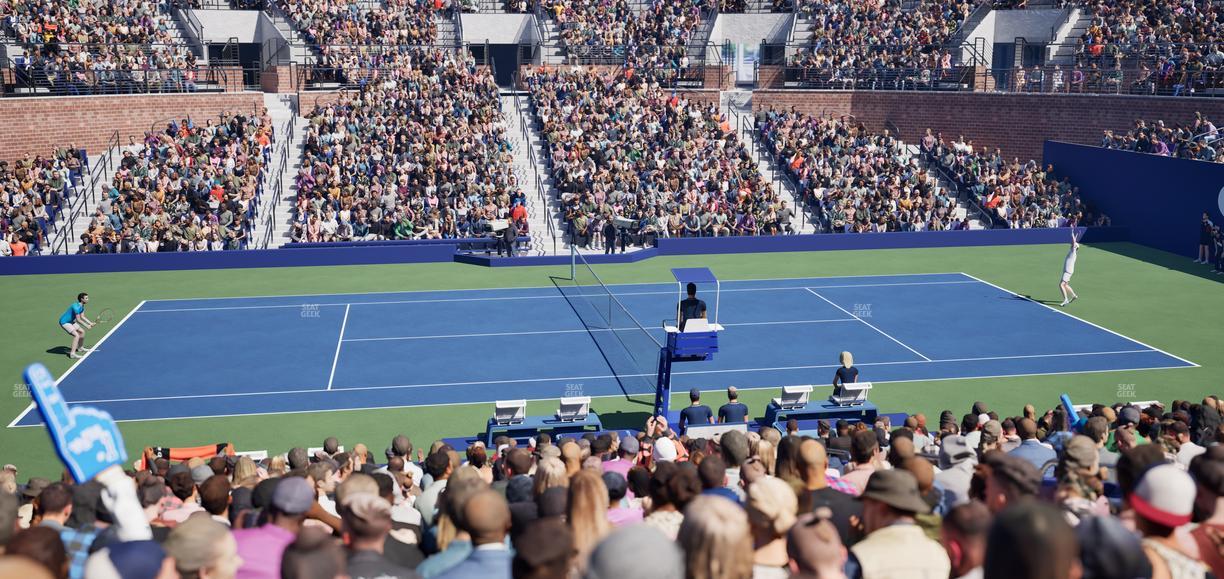 Grandstand at the Billie Jean King Tennis Center - Section 7 A Seat View