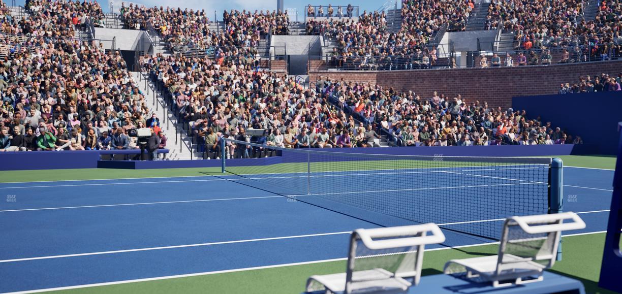 Grandstand at the Billie Jean King Tennis Center - Section 7 Seat View