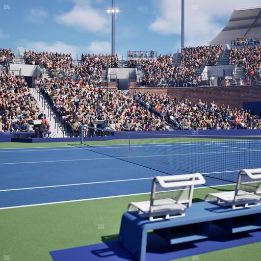Grandstand at the Billie Jean King Tennis Center - Section 7 Seat View