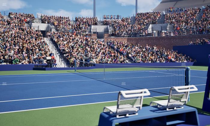 Grandstand at the Billie Jean King Tennis Center - Section 7 Seat View