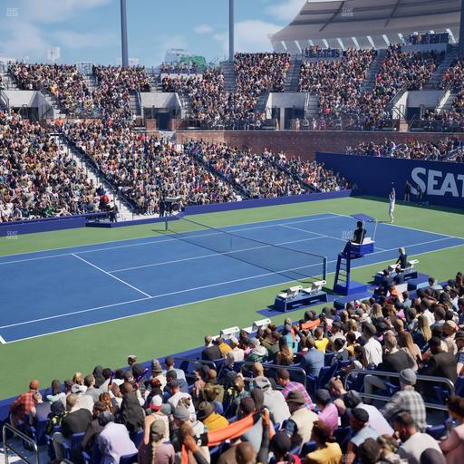 Grandstand at the Billie Jean King Tennis Center - Section 8 A Seat View