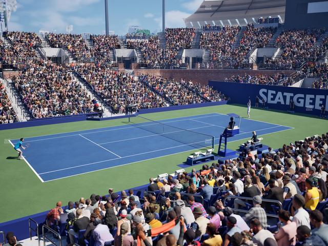 Grandstand at the Billie Jean King Tennis Center - Section 8 A Seat View Grandstand at the Billie Jean King Tennis Center - Section 8 A Seat View