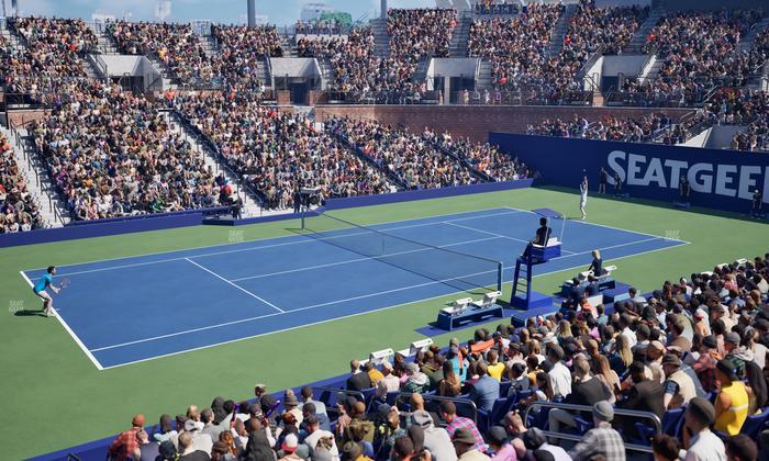 Grandstand at the Billie Jean King Tennis Center - Section 8 A Seat View
