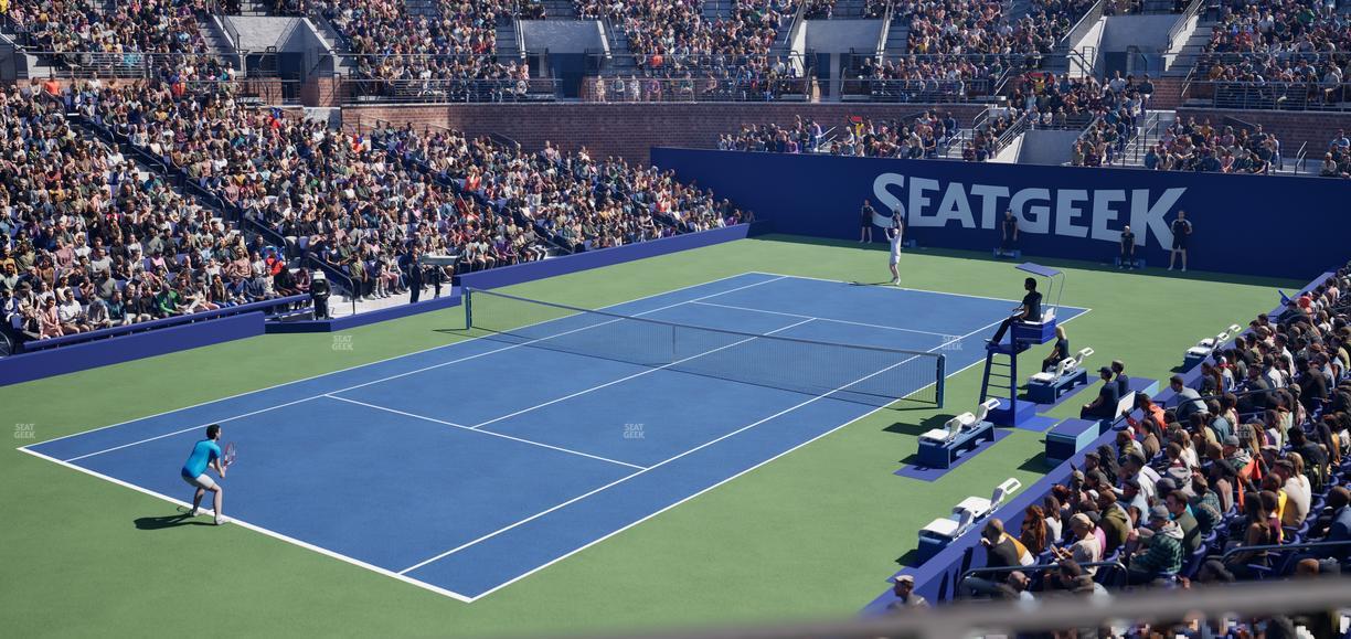 Grandstand at the Billie Jean King Tennis Center - Section 9 A Seat View