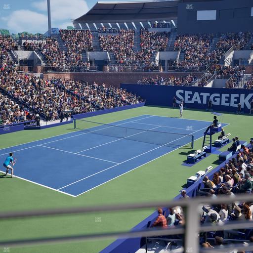 Grandstand at the Billie Jean King Tennis Center - Section 9 A Seat View