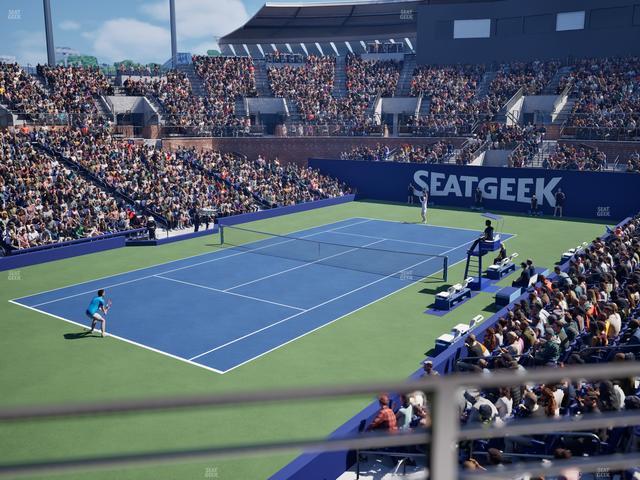 Grandstand at the Billie Jean King Tennis Center - Section 9 A Seat View Grandstand at the Billie Jean King Tennis Center - Section 9 A Seat View