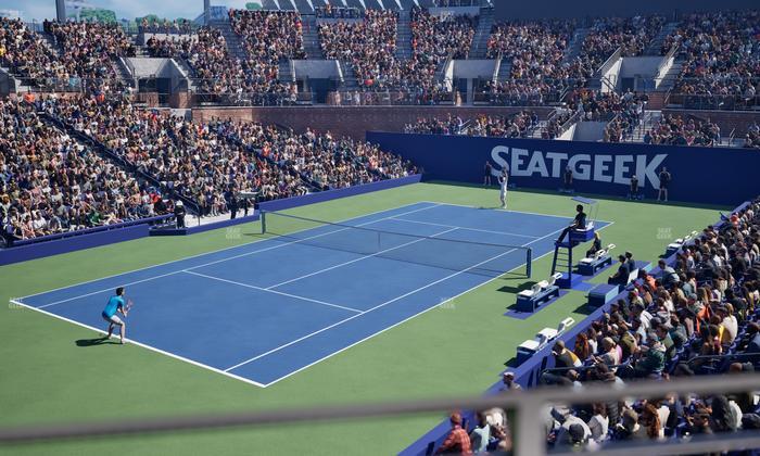 Grandstand at the Billie Jean King Tennis Center - Section 9 A Seat View
