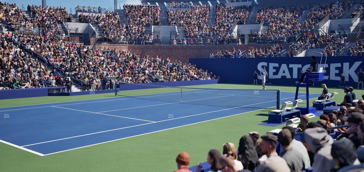Grandstand at the Billie Jean King Tennis Center - Section 9 Seat View