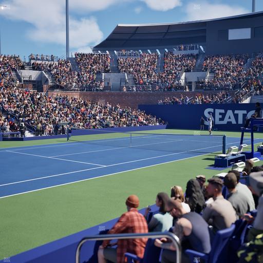 Grandstand at the Billie Jean King Tennis Center - Section 9 Seat View