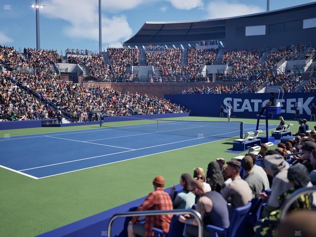 Grandstand at the Billie Jean King Tennis Center - Section 9 Seat View Grandstand at the Billie Jean King Tennis Center - Section 9 Seat View